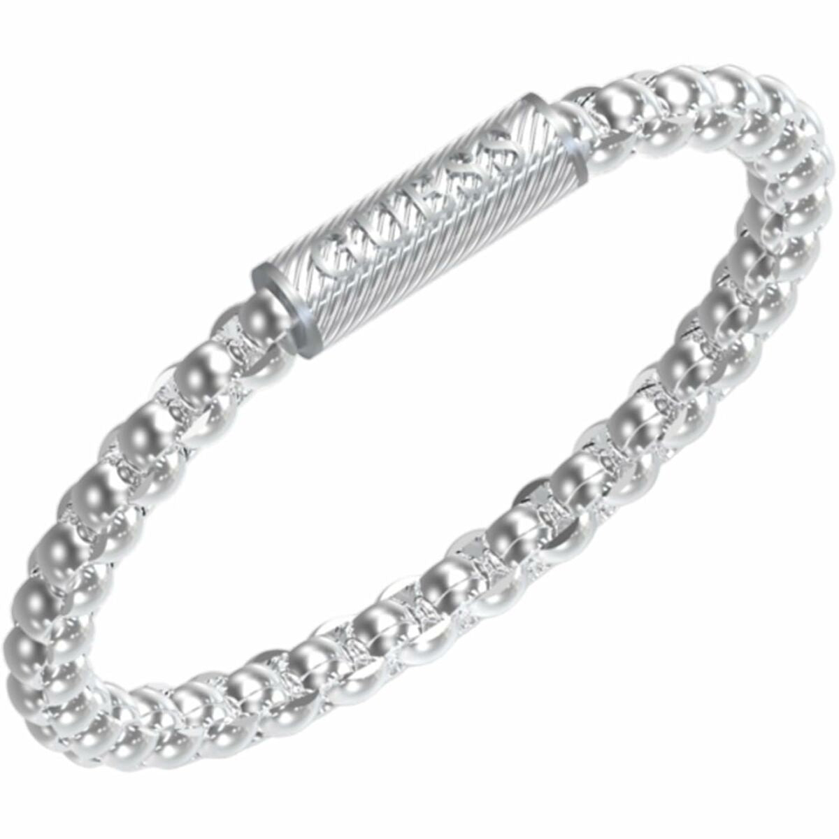 Image de Bracelet Homme Guess JUMB03032JWSTS, disponible chez Rue des Bijoux, parfaite pour un look élégant et sophistiqué.