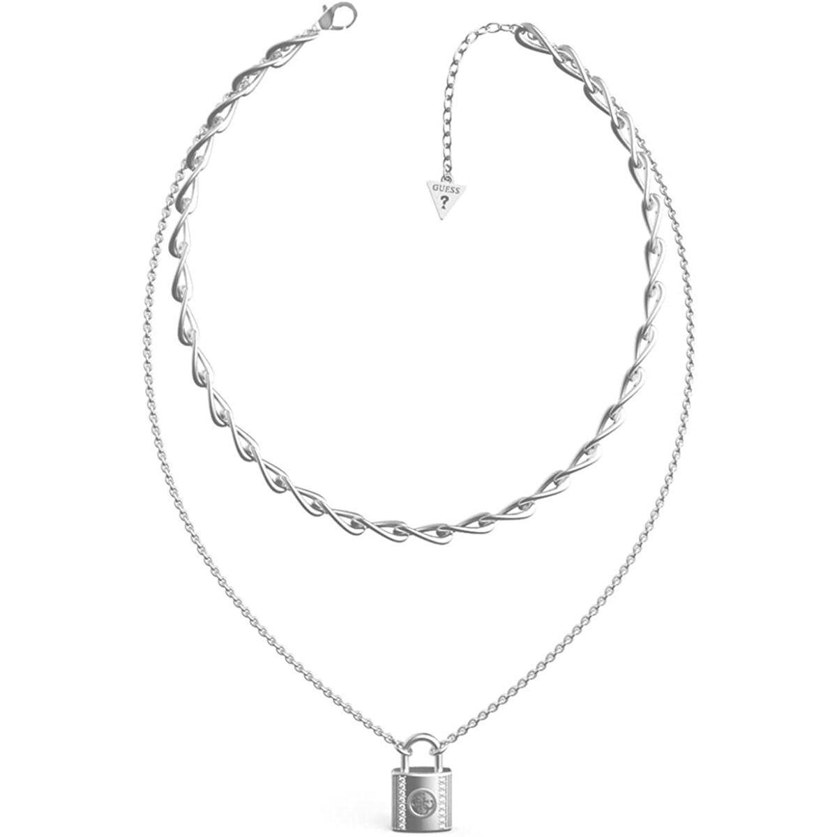 Image de Collier Femme Guess JUBN01091JWRHT-U, disponible chez Rue des Bijoux, parfaite pour un look élégant et sophistiqué.