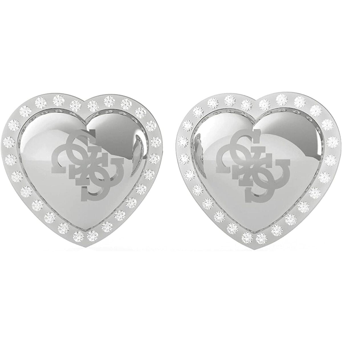 Image de Boucles d´oreilles Femme Guess JUBE01073JWRHT-U, disponible chez Rue des Bijoux, parfaite pour un look élégant et sophistiqué.