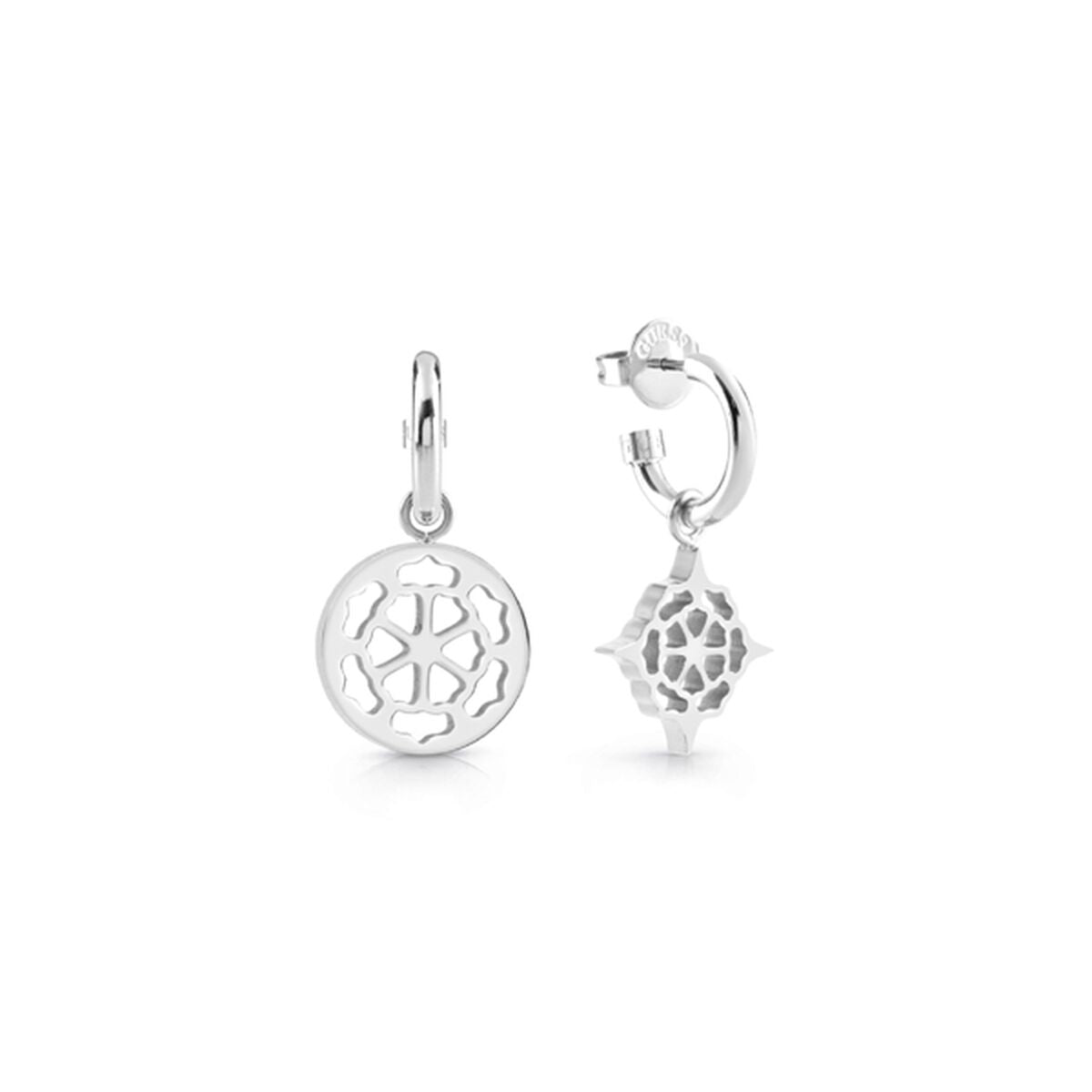 Image de Boucles d´oreilles Femme Guess JUBE01179JWRHT-U, disponible chez Rue des Bijoux, parfaite pour un look élégant et sophistiqué.