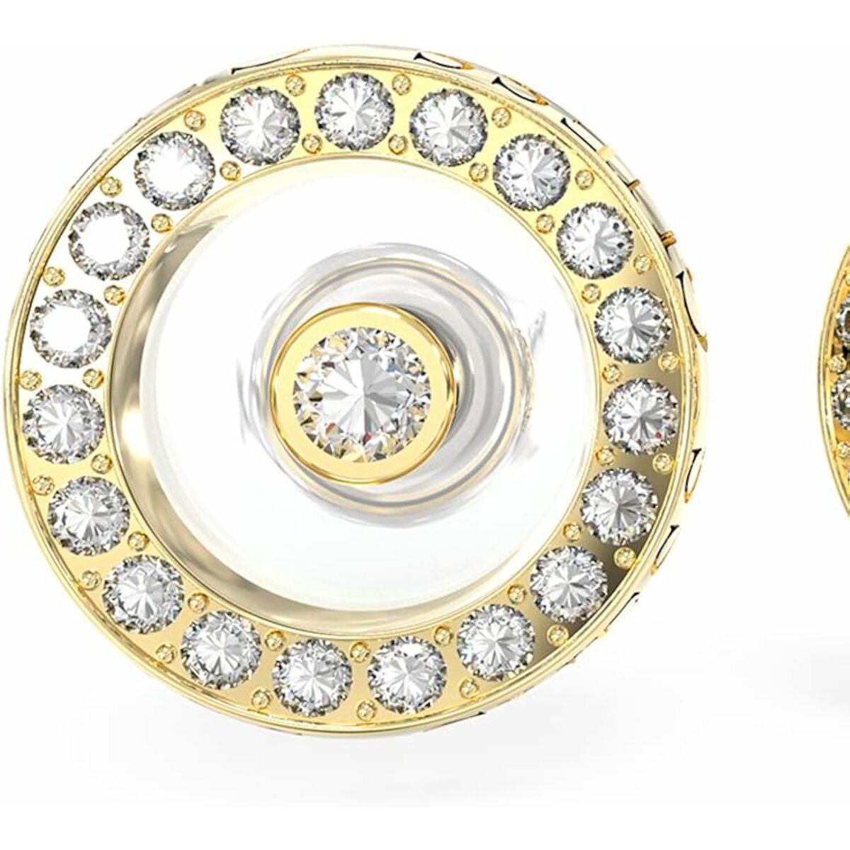 Image de Boucles d´oreilles Femme Guess JUBE03256JWYGT-U, disponible chez Rue des Bijoux, parfaite pour un look élégant et sophistiqué.