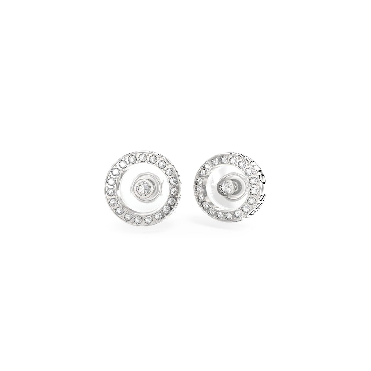 Image de Boucles d´oreilles Femme Guess JUBE03256JWRHT-U, disponible chez Rue des Bijoux, parfaite pour un look élégant et sophistiqué.