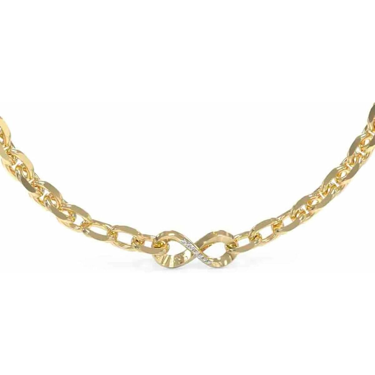 Image de Collier Femme Guess JUBN03274JWYGT-U, disponible chez Rue des Bijoux, parfaite pour un look élégant et sophistiqué.