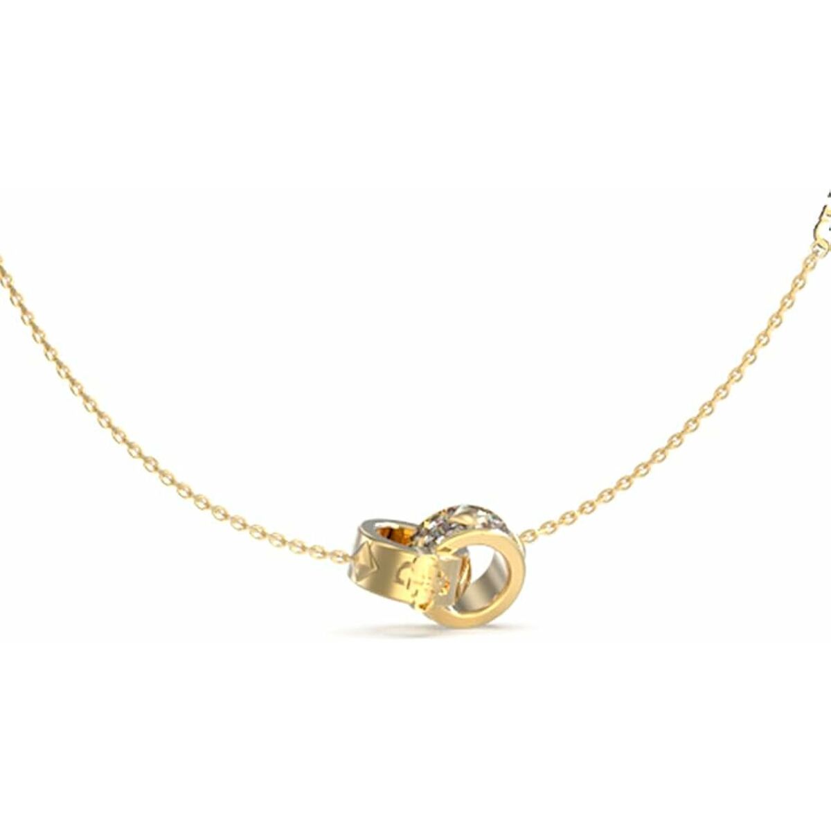 Image de Collier Femme Guess JUBN03281JWYGT-U, disponible chez Rue des Bijoux, parfaite pour un look élégant et sophistiqué.