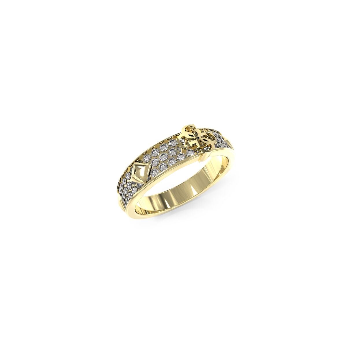 Image de Bague Femme Guess JUBR03285JWYG56 16, disponible chez Rue des Bijoux, parfaite pour un look élégant et sophistiqué.