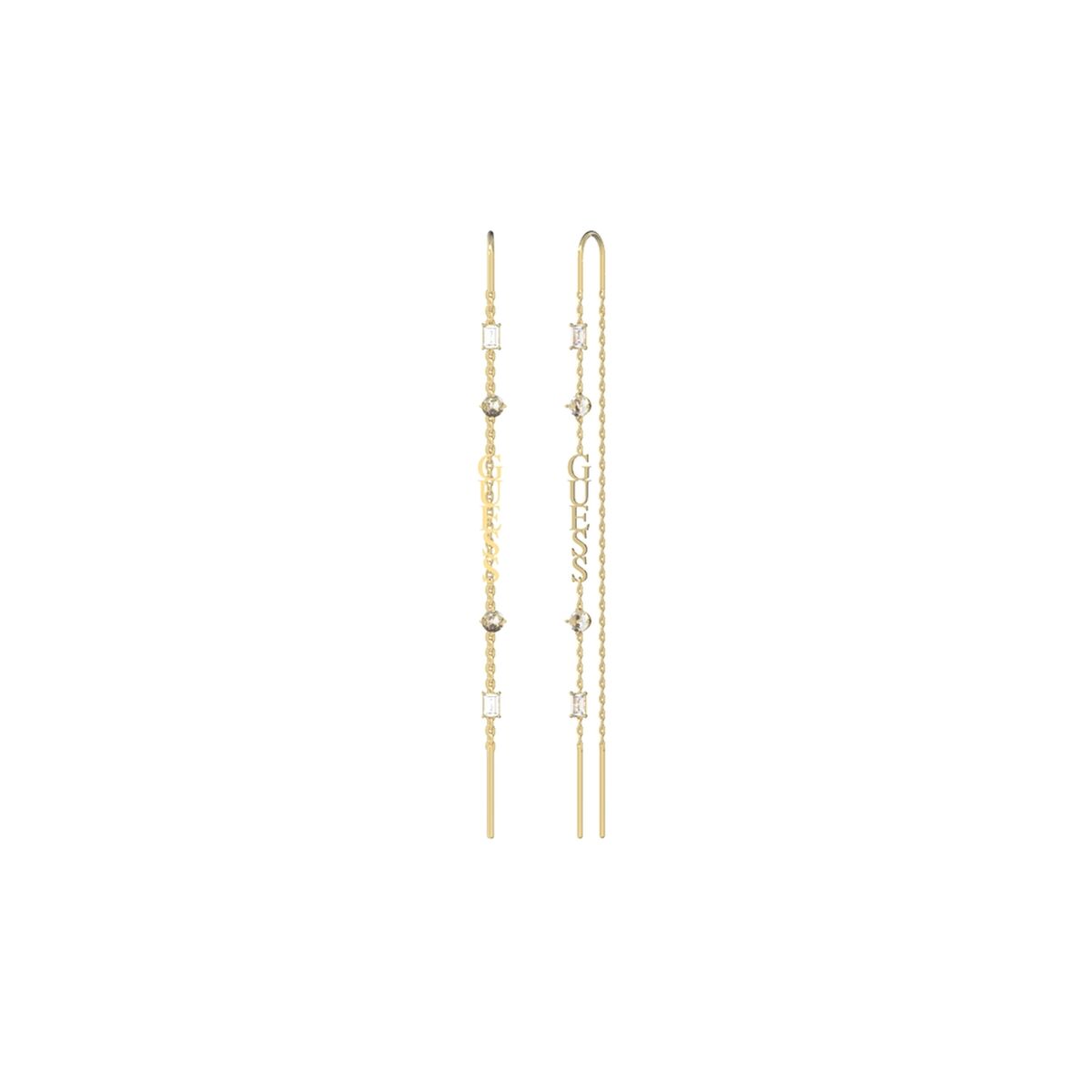 Image de Boucles d´oreilles Femme Guess JUBE03297JWYGT-U, disponible chez Rue des Bijoux, parfaite pour un look élégant et sophistiqué.