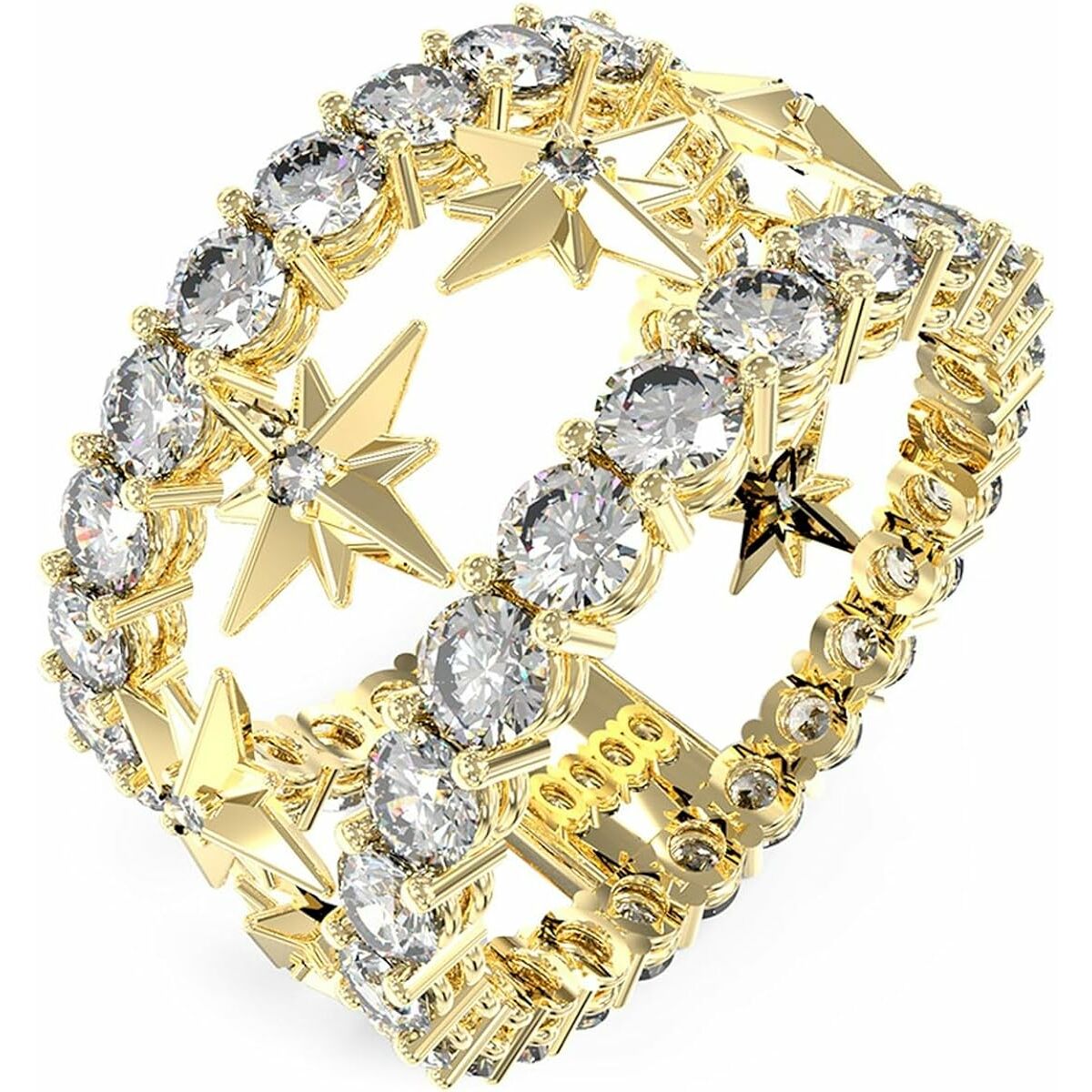 Image de Bague Femme Guess JUBR03320JWYG54 14, disponible chez Rue des Bijoux, parfaite pour un look élégant et sophistiqué.