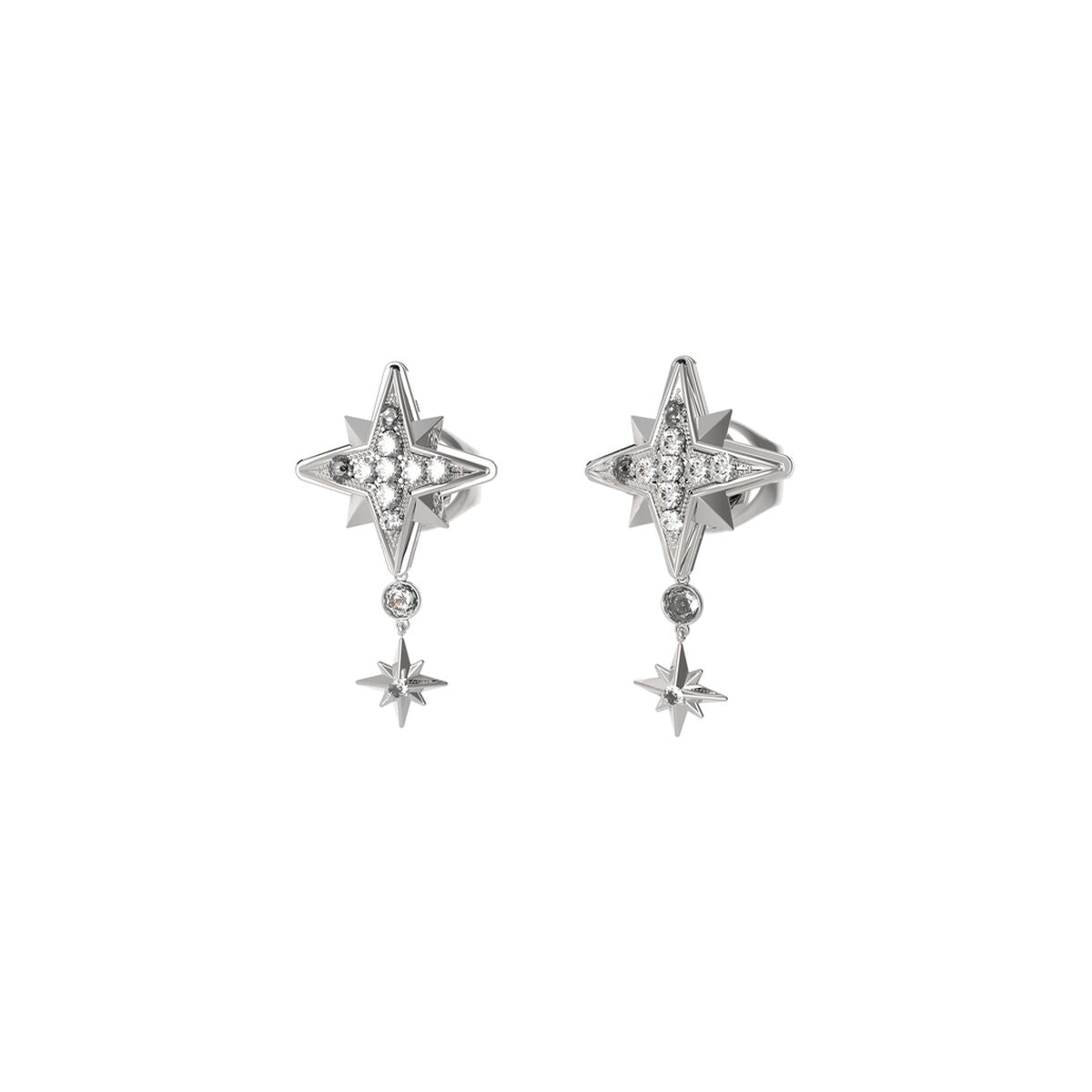 Image de Boucles d´oreilles Femme Guess JUBE03327JWRHT-U, disponible chez Rue des Bijoux, parfaite pour un look élégant et sophistiqué.