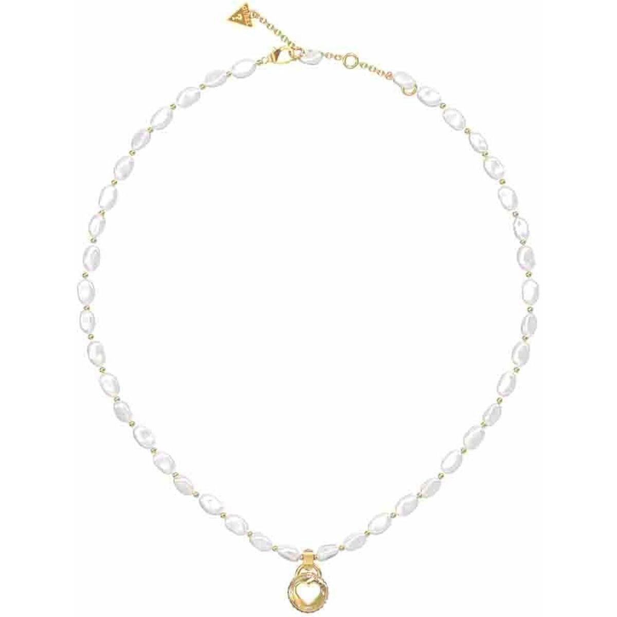 Image de Collier Femme Guess JUBN03339JWYGT-U, disponible chez Rue des Bijoux, parfaite pour un look élégant et sophistiqué.