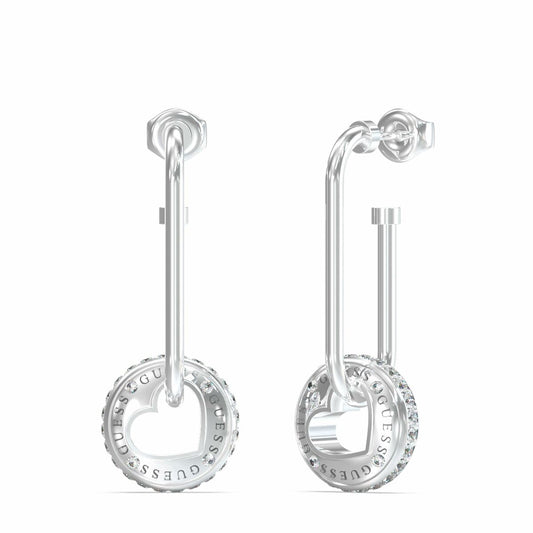 Image de Boucles d´oreilles Femme Guess JUBE03345JWRHT-U, disponible chez Rue des Bijoux, parfaite pour un look élégant et sophistiqué.