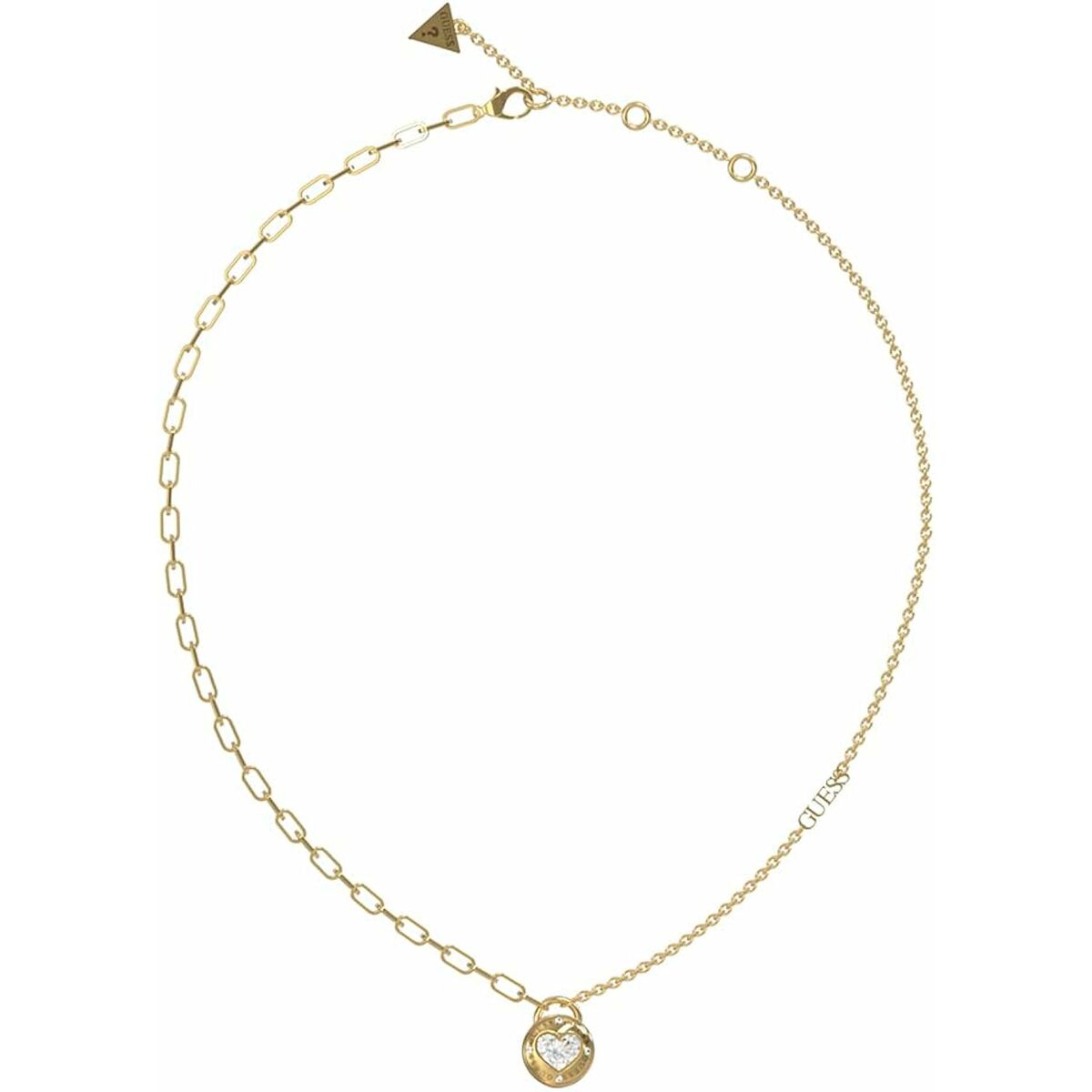 Image de Collier Femme Guess JUBN03350JWYGT-U, disponible chez Rue des Bijoux, parfaite pour un look élégant et sophistiqué.