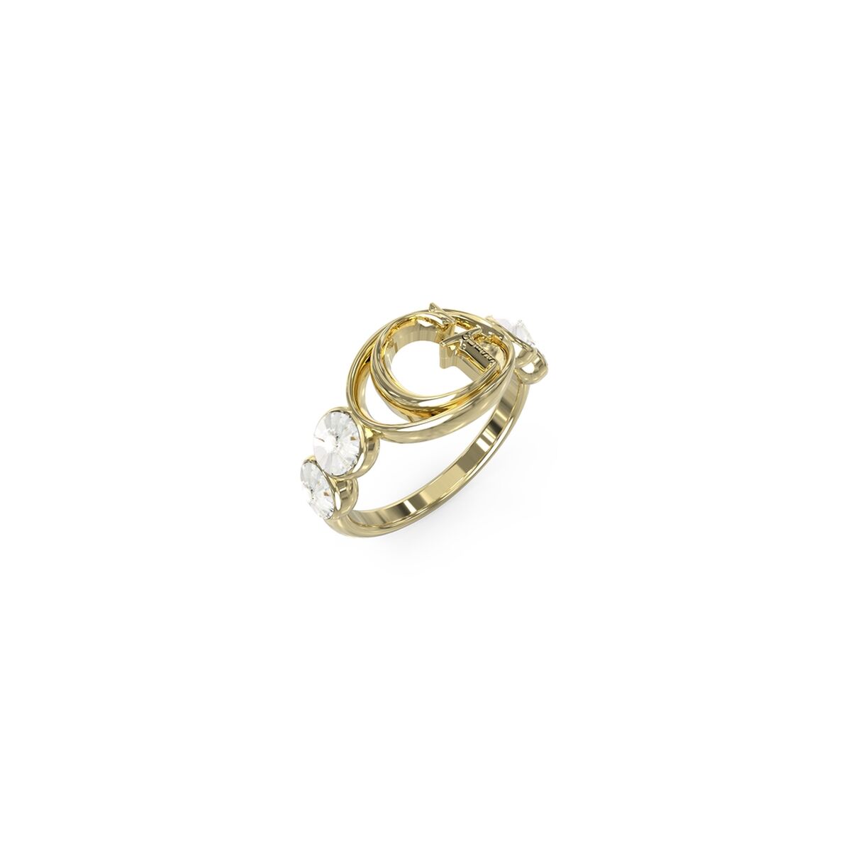 Image de Bague Femme Guess JUBR03359JWYG54 14, disponible chez Rue des Bijoux, parfaite pour un look élégant et sophistiqué.