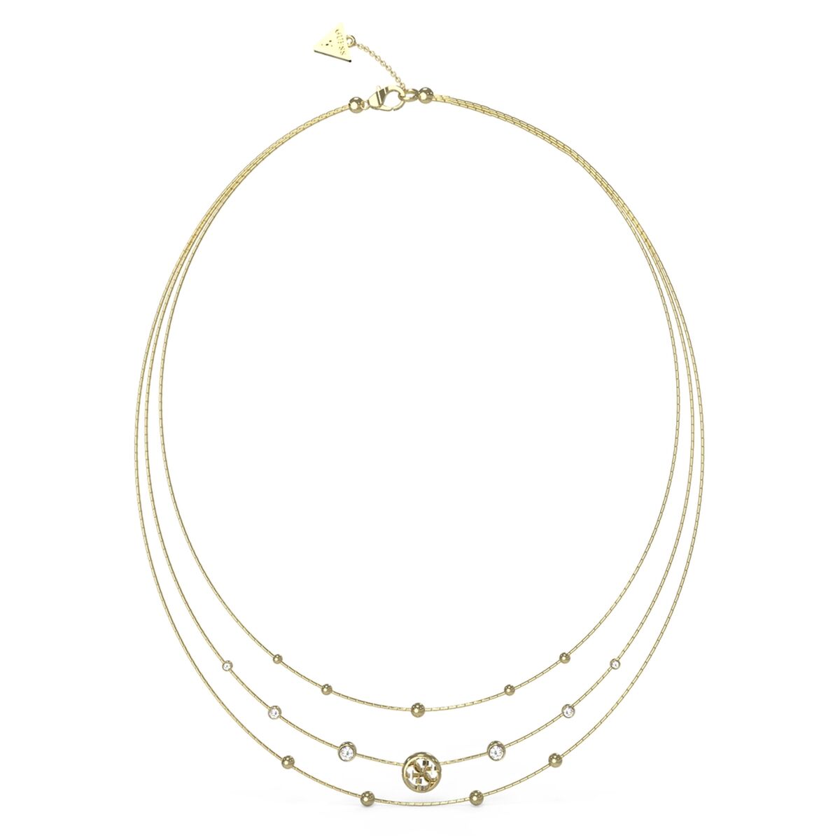 Image de Collier Femme Guess JUBN03376JWYGT-U, disponible chez Rue des Bijoux, parfaite pour un look élégant et sophistiqué.