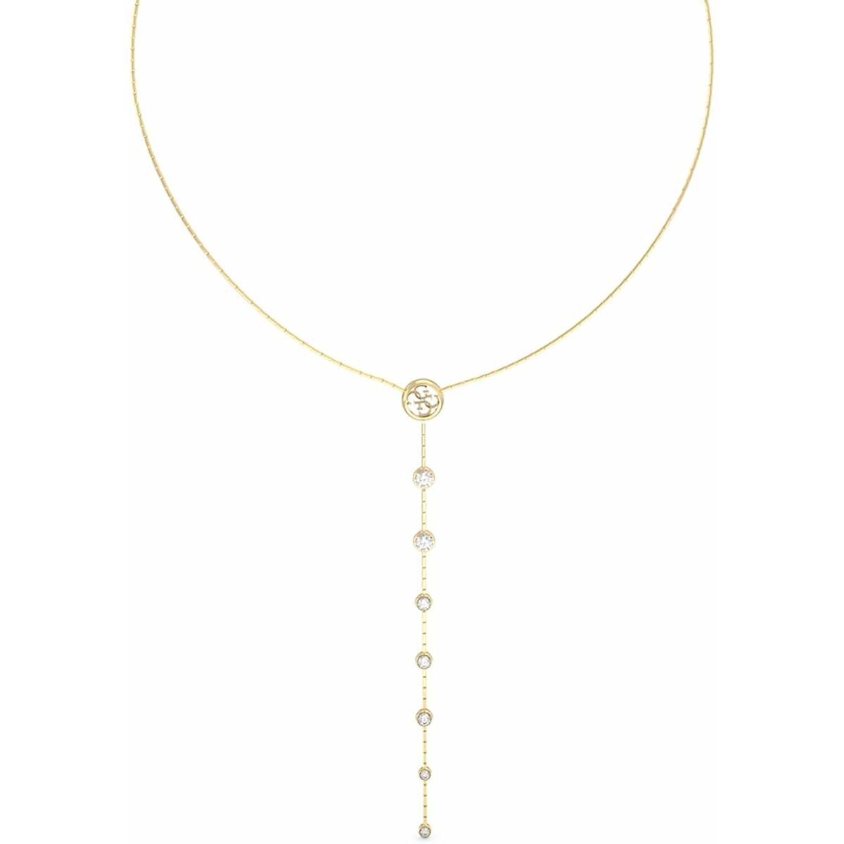 Image de Collier Femme Guess JUBN03378JWYGT-U, disponible chez Rue des Bijoux, parfaite pour un look élégant et sophistiqué.