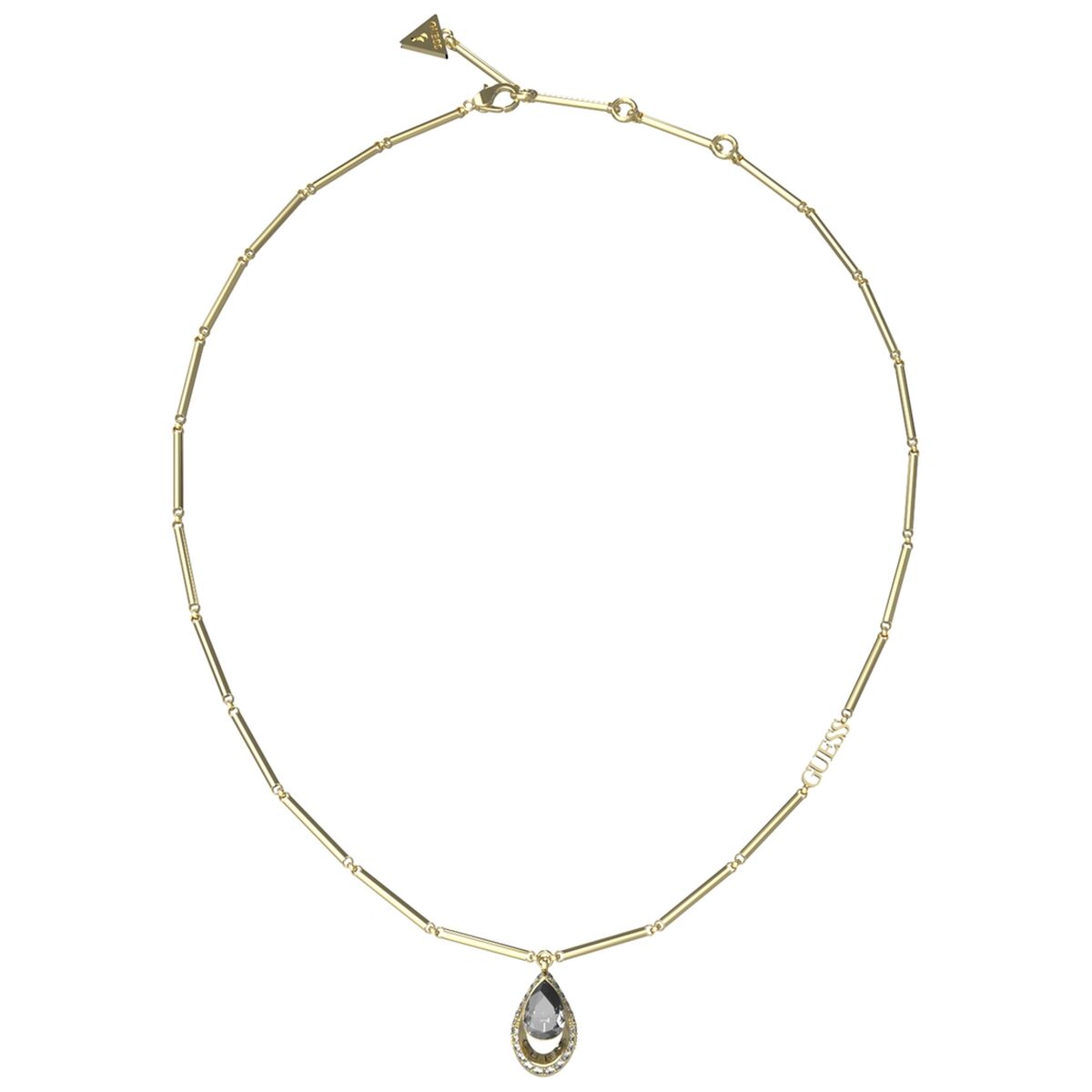 Image de Collier Femme Guess JUBN03386JWYGT-U, disponible chez Rue des Bijoux, parfaite pour un look élégant et sophistiqué.