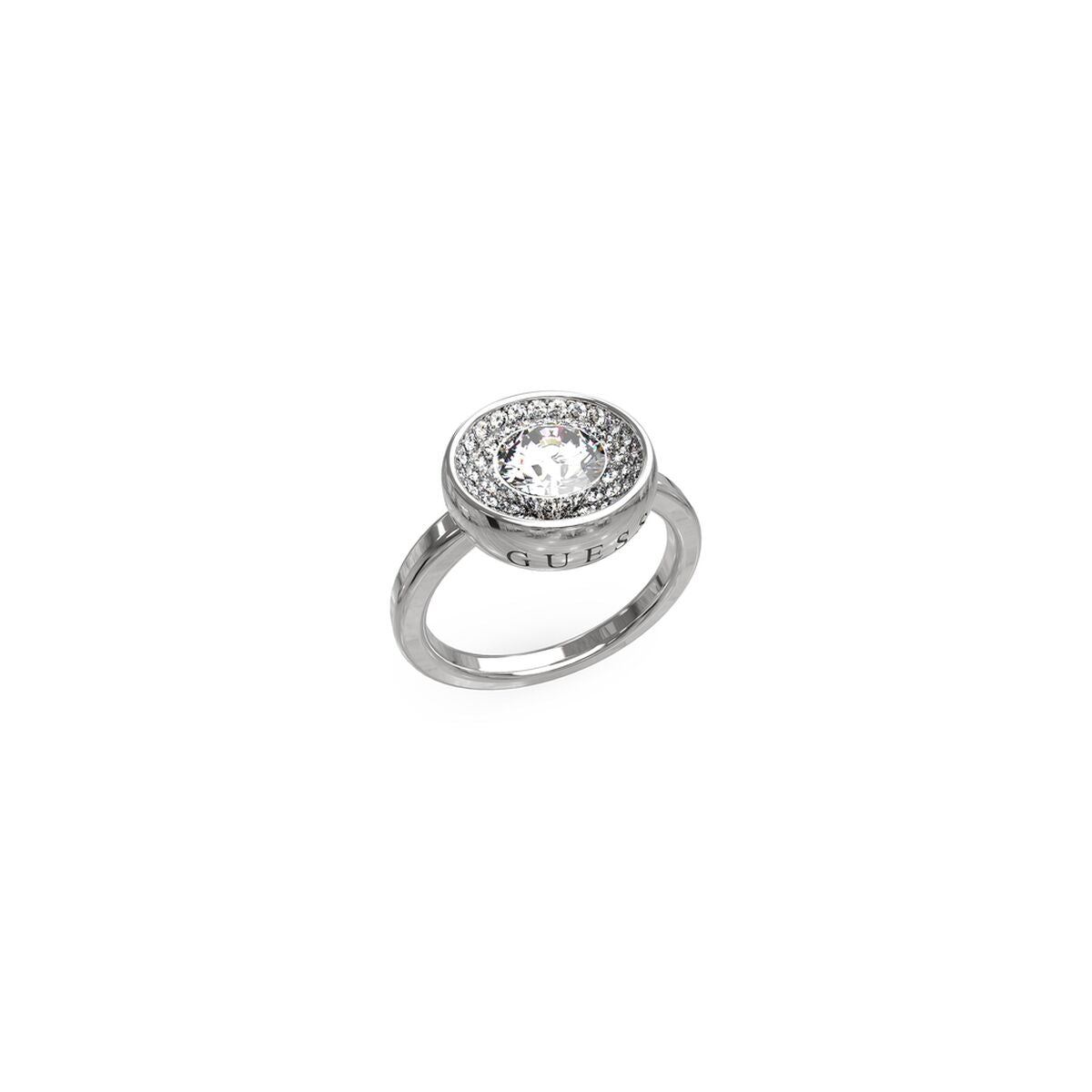 Image de Bague Femme Guess JUBR03397JWRH56, disponible chez Rue des Bijoux, parfaite pour un look élégant et sophistiqué.