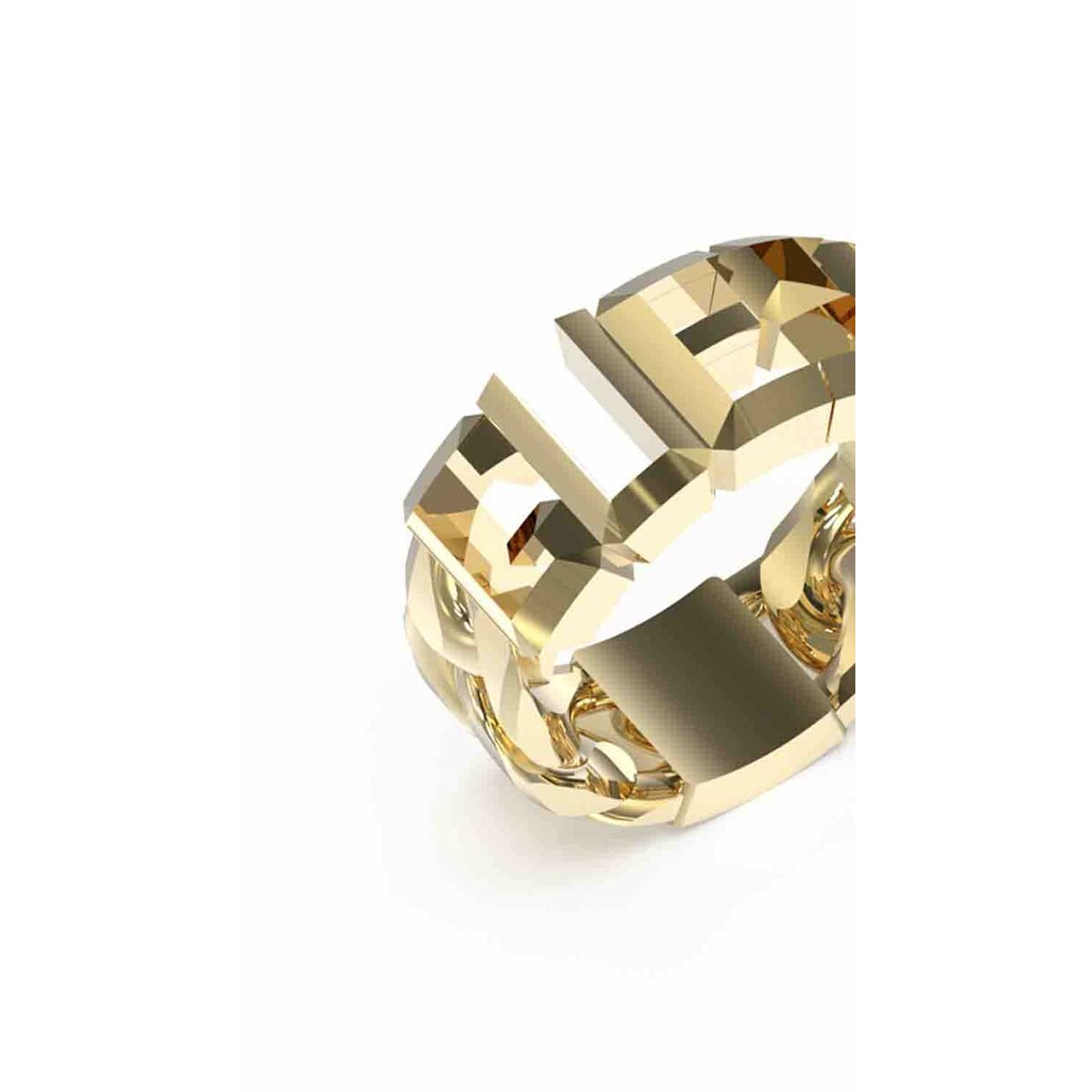 Image de Bague Homme Guess JUMR03206JWYGBK64 24, disponible chez Rue des Bijoux, parfaite pour un look élégant et sophistiqué.