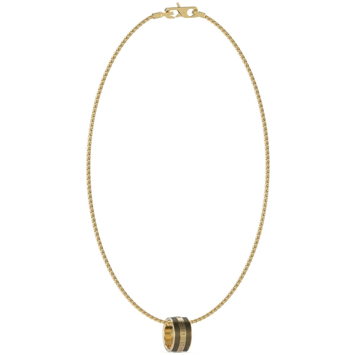 Image de Collier Femme Guess JUMN03208JWYGBKT-U, disponible chez Rue des Bijoux, parfaite pour un look élégant et sophistiqué.