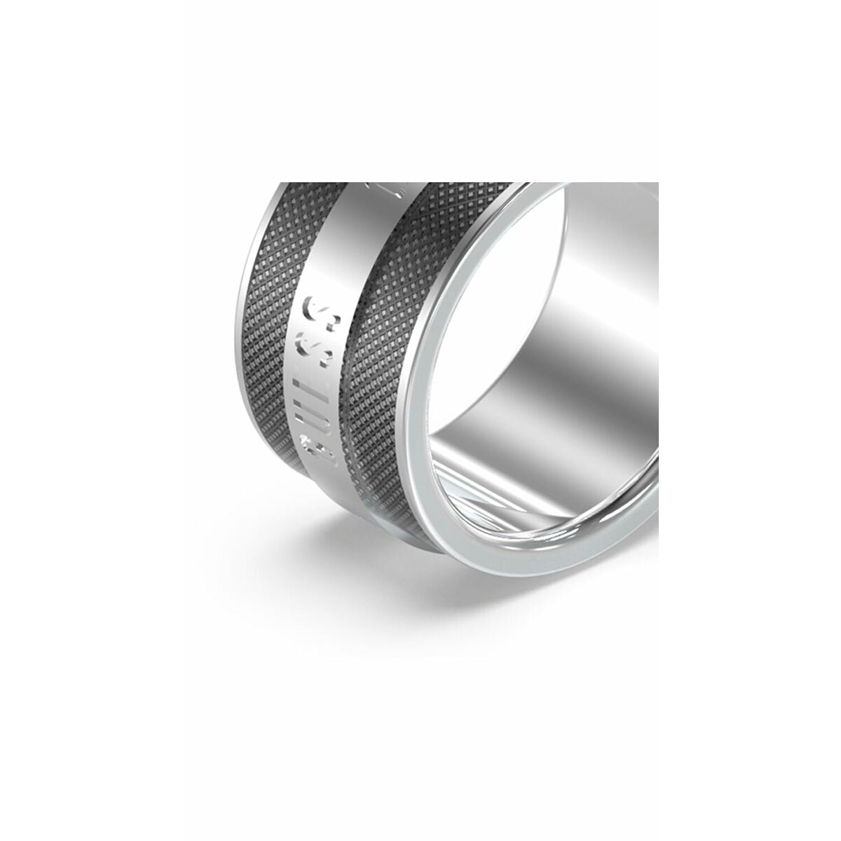 Image de Bague Homme Guess JUMR03209JWSTBK62 22, disponible chez Rue des Bijoux, parfaite pour un look élégant et sophistiqué.