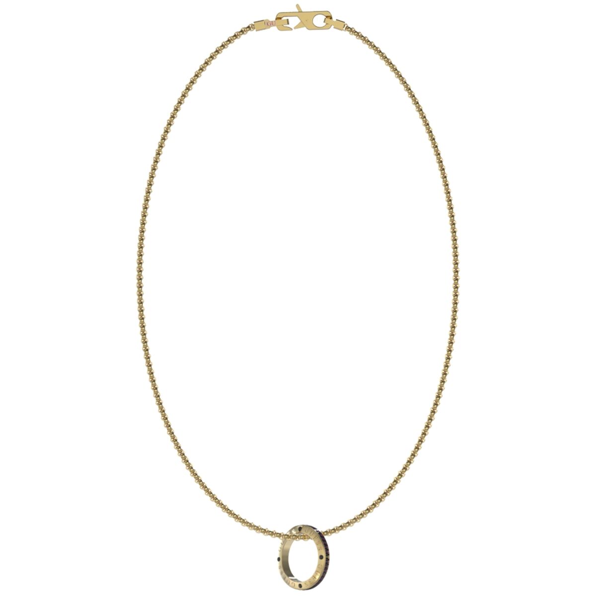 Image de Collier Femme Guess JUMN03216JWYGBKT-U, disponible chez Rue des Bijoux, parfaite pour un look élégant et sophistiqué.