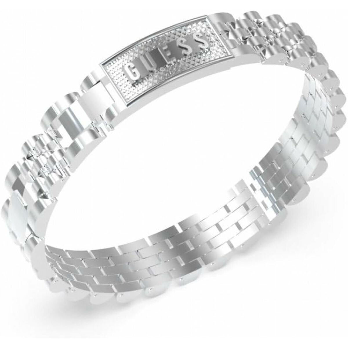 Image de Bracelet Homme Guess JUMB03201JWSTT-U, disponible chez Rue des Bijoux, parfaite pour un look élégant et sophistiqué.