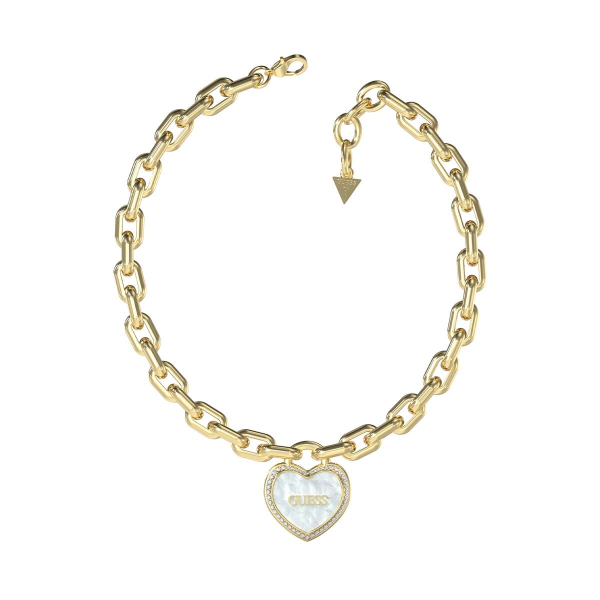 Image de Bracelet Femme Guess JUBN04020JWYGWHT-U, disponible chez Rue des Bijoux, parfaite pour un look élégant et sophistiqué.