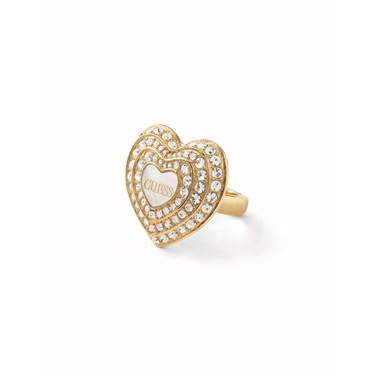 Image de Bague Femme Guess JUBR04016JWYGWH56 16, disponible chez Rue des Bijoux, parfaite pour un look élégant et sophistiqué.