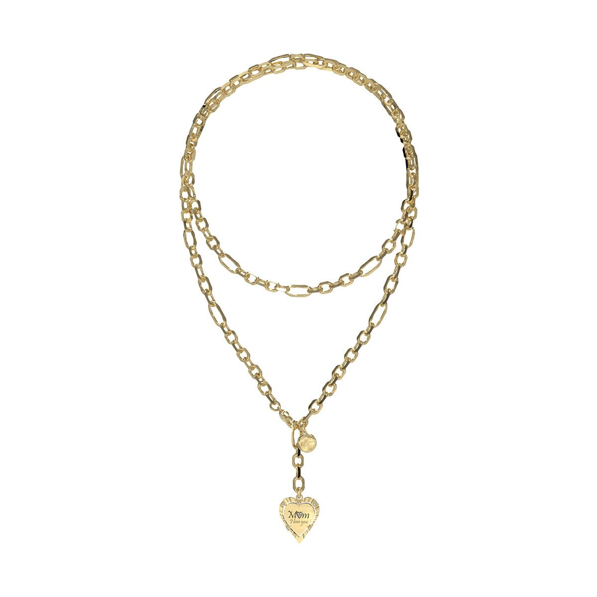 Image de Collier Femme Guess JUBN04044JWYGT-U, disponible chez Rue des Bijoux, parfaite pour un look élégant et sophistiqué.