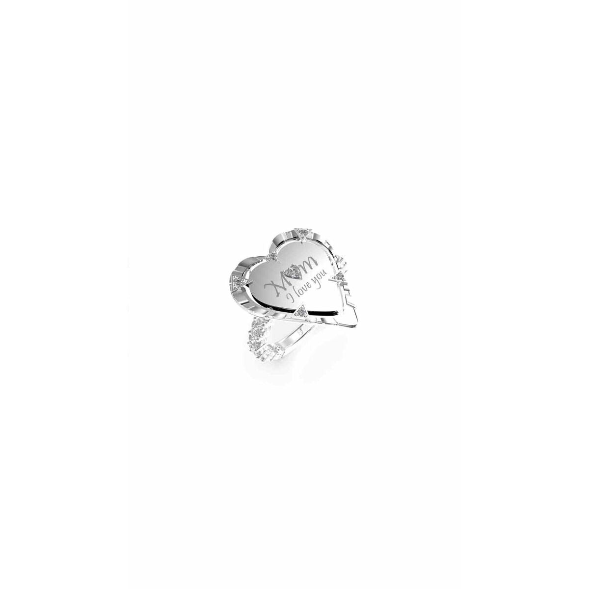 Image de Bague Femme Guess JUBR04050JWRH52, disponible chez Rue des Bijoux, parfaite pour un look élégant et sophistiqué.