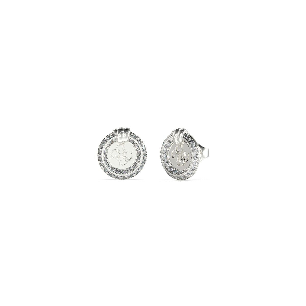 Image de Boucles d´oreilles Femme Guess JUBE04058JWRHT-U Acier inoxydable, disponible chez Rue des Bijoux, parfaite pour un look élégant et sophistiqué.