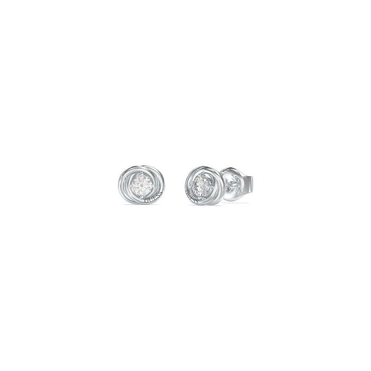 Image de Boucles d´oreilles Femme Guess JUBE04065JWRHT-U Acier inoxydable, disponible chez Rue des Bijoux, parfaite pour un look élégant et sophistiqué.