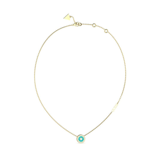 Image de Collier Femme Guess JUBN04080JWYGTQT-U, disponible chez Rue des Bijoux, parfaite pour un look élégant et sophistiqué.