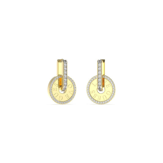 Image de Boucles d´oreilles Femme Guess JUBE04075JWYGT-U Acier inoxydable, disponible chez Rue des Bijoux, parfaite pour un look élégant et sophistiqué.