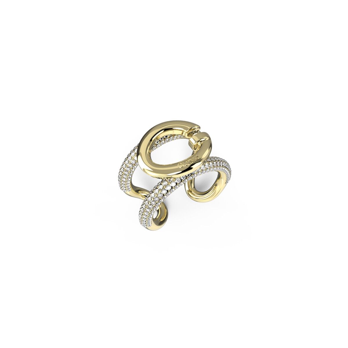 Image de Bague Femme Guess JUBR04522JWYG54 14, disponible chez Rue des Bijoux, parfaite pour un look élégant et sophistiqué.