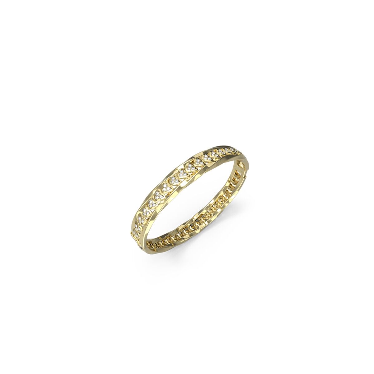 Image de Bague Femme Guess JUBB04601JWYGS, disponible chez Rue des Bijoux, parfaite pour un look élégant et sophistiqué.