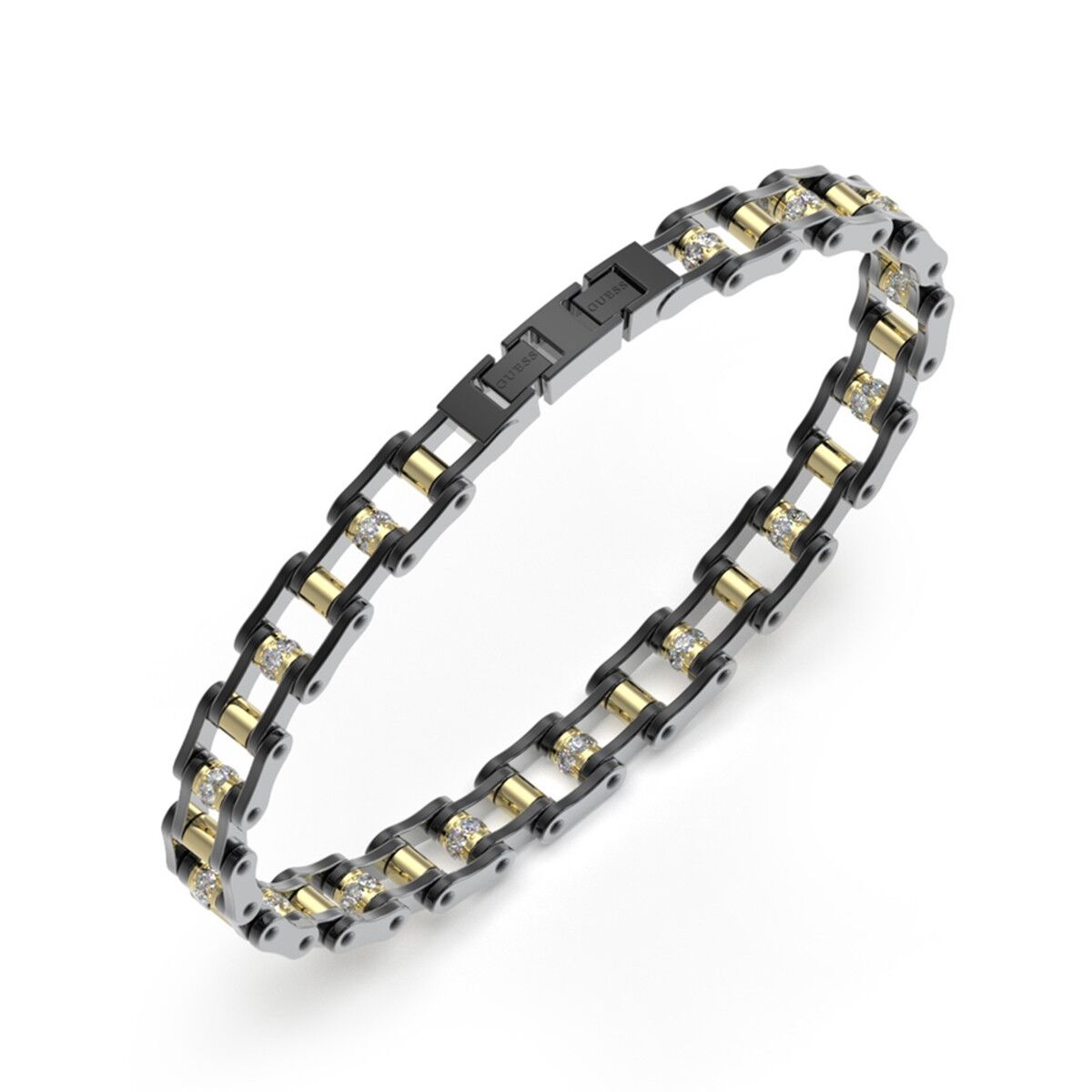 Image de Bracelet Femme Guess JUMB04410JWYGGMT-U, disponible chez Rue des Bijoux, parfaite pour un look élégant et sophistiqué.