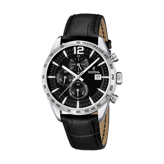 Image représentant Montre Homme Festina F16760/4 Noir, une création élégante disponible chez Rue des Bijoux.