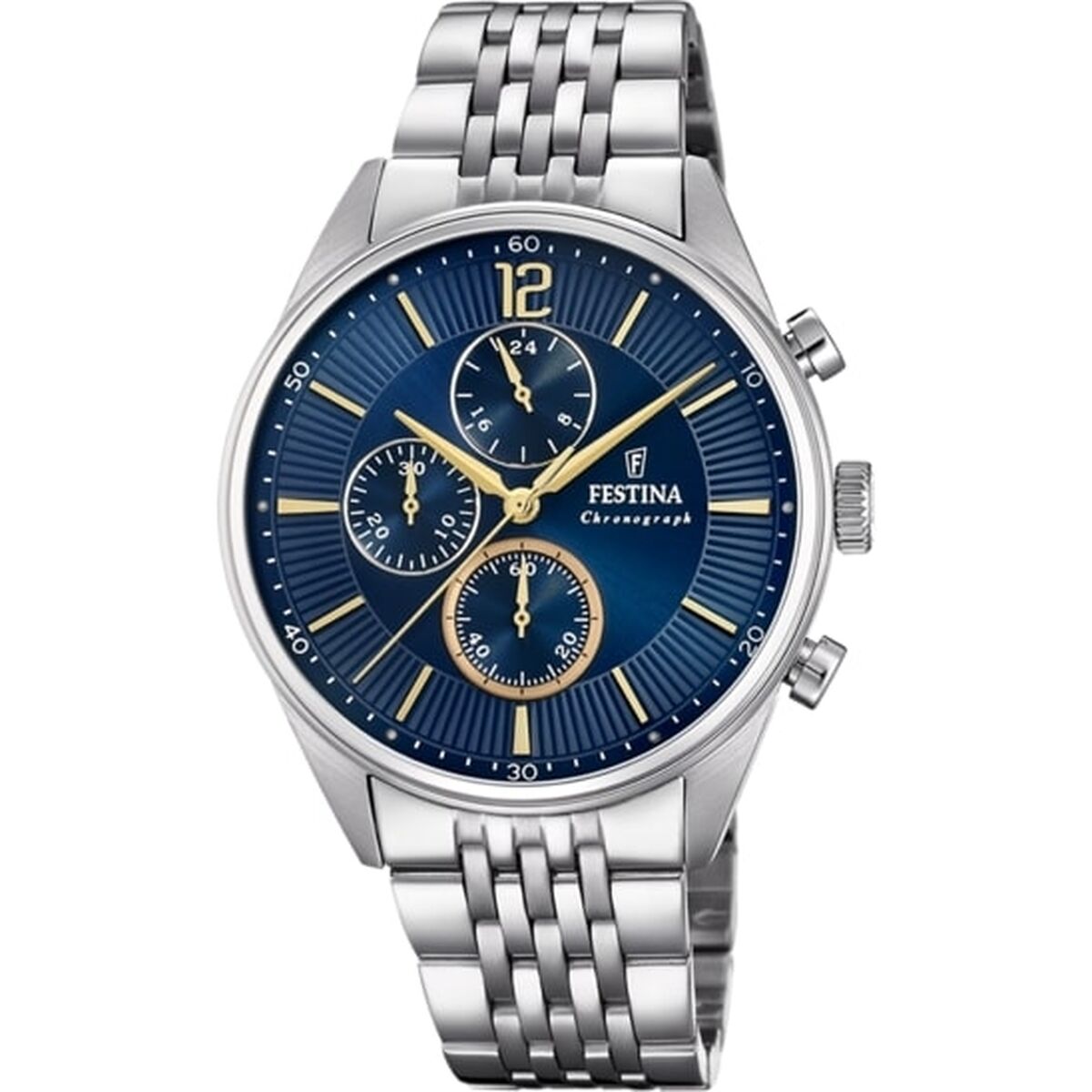 Image représentant Montre Homme Festina F20285/3 Argenté, une création élégante disponible chez Rue des Bijoux.