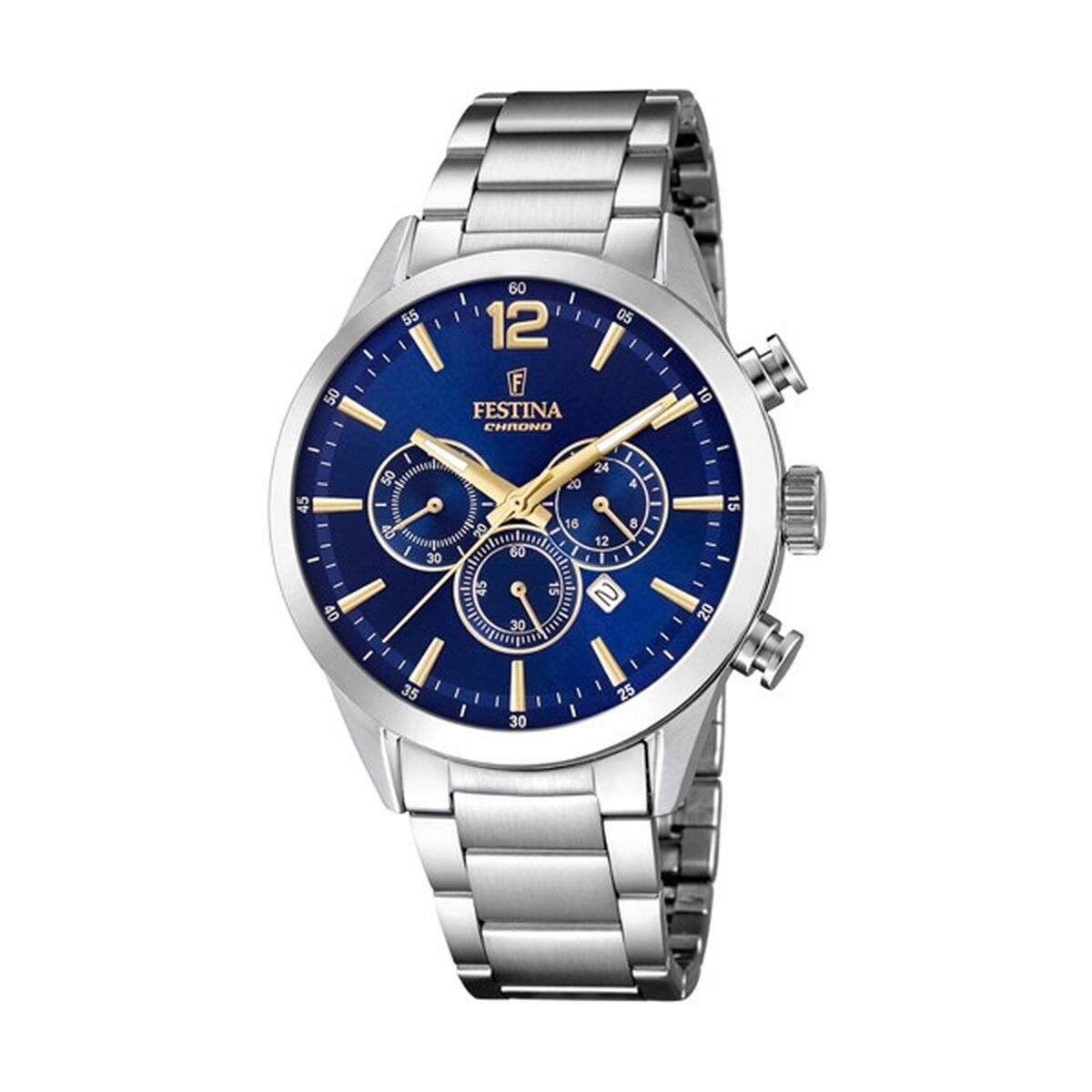 Image représentant Montre Homme Festina F20343/2 Argenté, une création élégante disponible chez Rue des Bijoux.