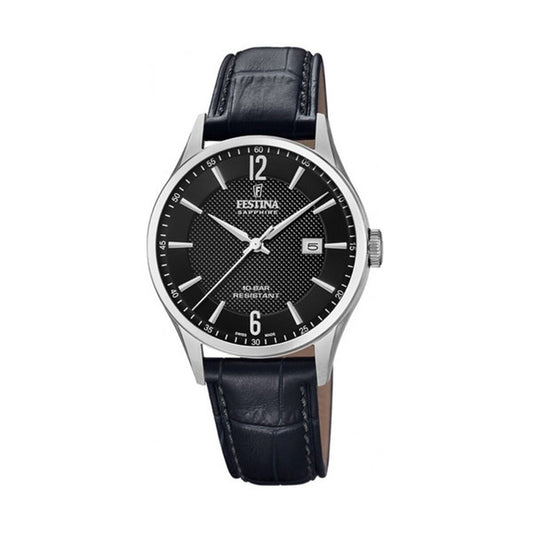 Image représentant Montre Homme Festina F20007/4 Noir (Ø 40 mm), une création élégante disponible chez Rue des Bijoux.