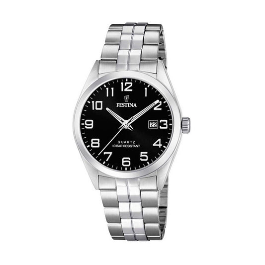 Image représentant Montre Homme Festina F20437/4 Noir Argenté (Ø 40 mm), une création élégante disponible chez Rue des Bijoux.