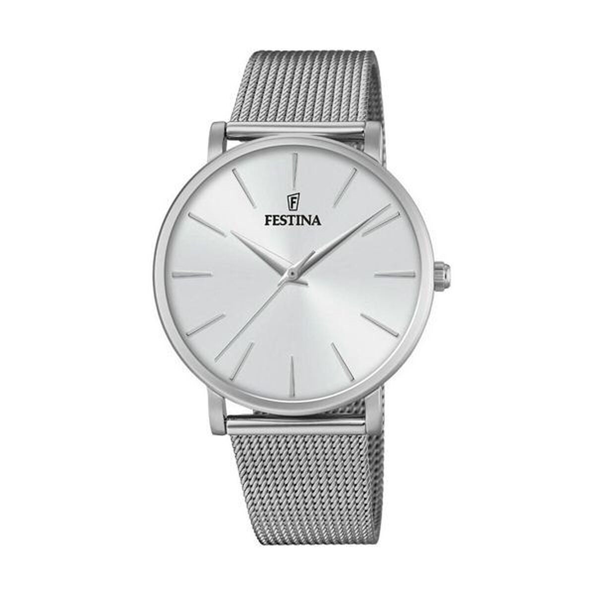 Image représentant Montre Homme Festina F20475/1 Argenté, une création élégante disponible chez Rue des Bijoux.