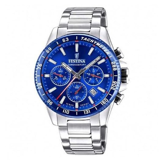 Image représentant Montre Homme Festina F20560/3 Argenté, une création élégante disponible chez Rue des Bijoux.