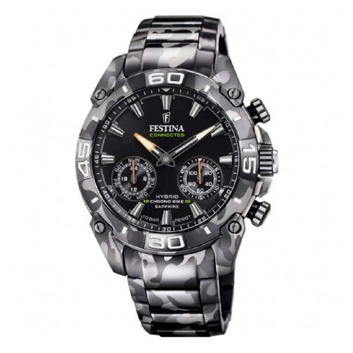 Image représentant Montre Homme Festina F20545/1 Noir Gris, une création élégante disponible chez Rue des Bijoux.