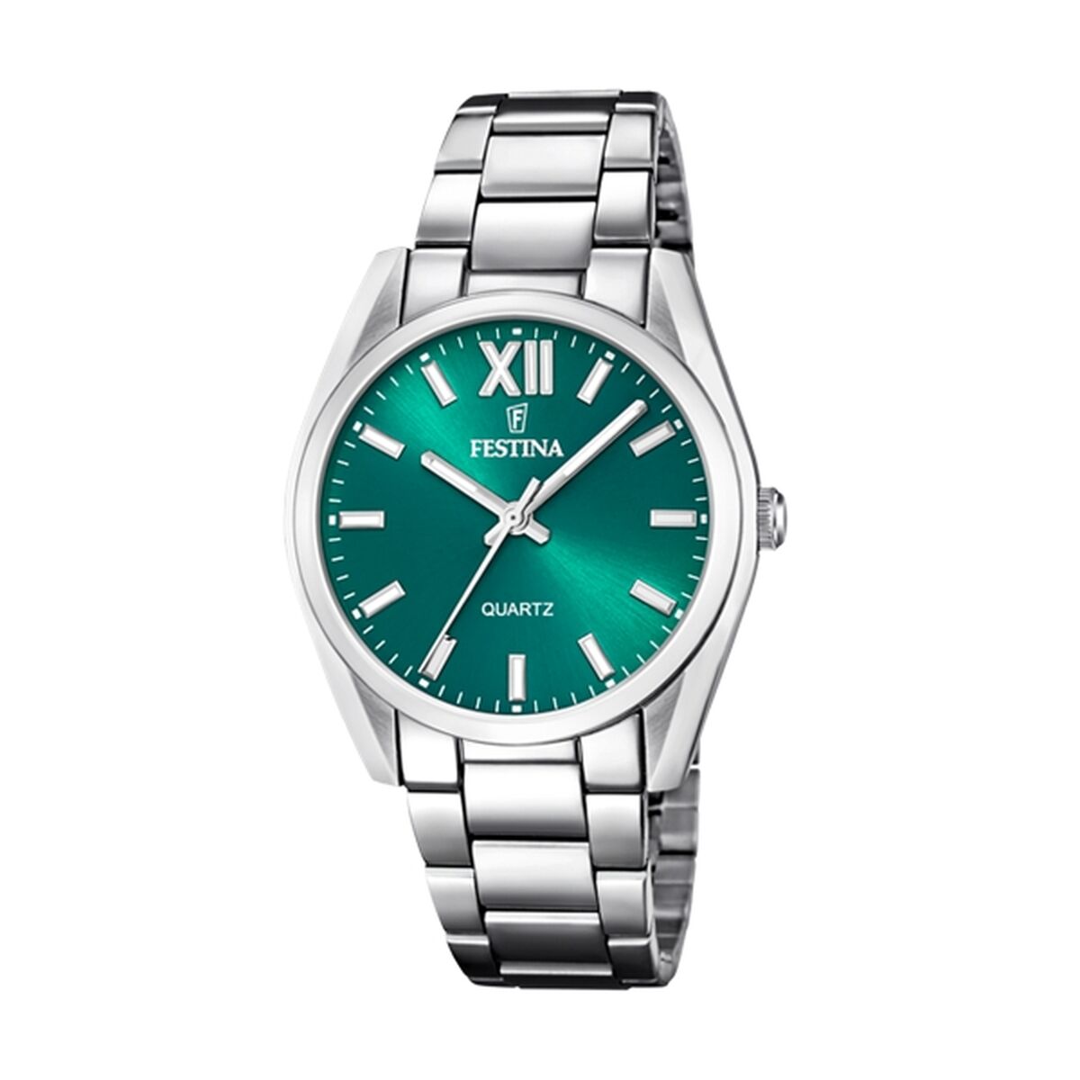 Image représentant Montre Homme Festina F20622/C Vert Argenté, une création élégante disponible chez Rue des Bijoux.