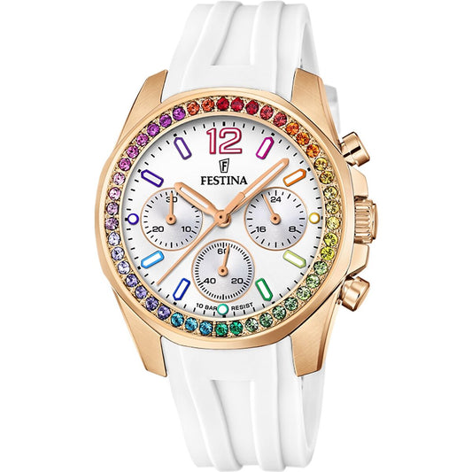 Image représentant Montre Femme Festina F20611/2, une création élégante disponible chez Rue des Bijoux.