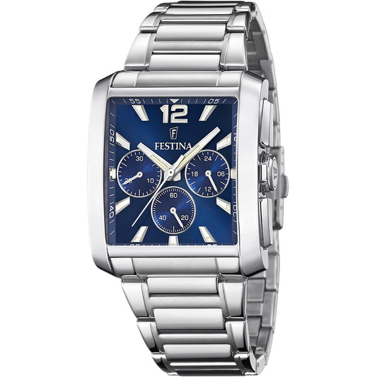 Image représentant Montre Homme Festina F20635/2 Argenté, une création élégante disponible chez Rue des Bijoux.