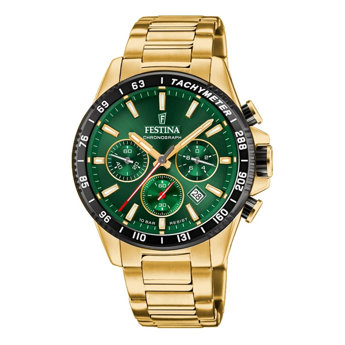 Image représentant Montre Homme Festina F20634/4 Vert, une création élégante disponible chez Rue des Bijoux.