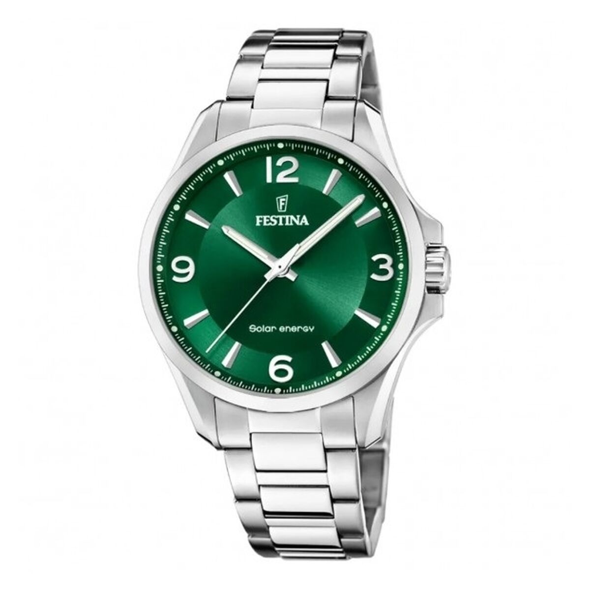 Image représentant Montre Homme Festina F20656/3 Vert Argenté, une création élégante disponible chez Rue des Bijoux.