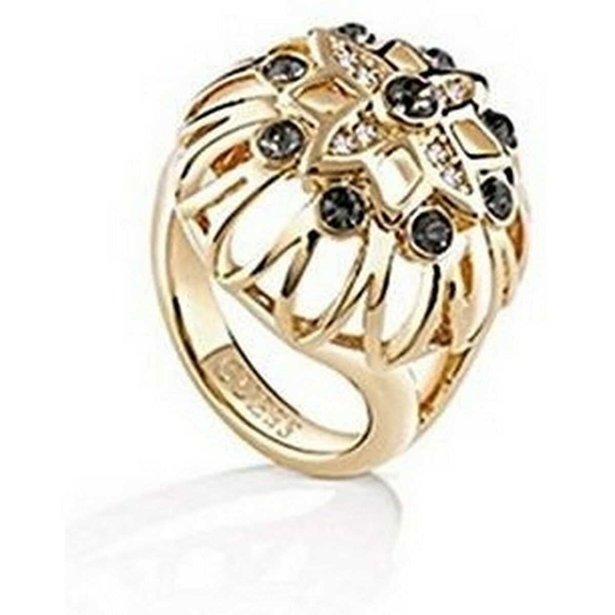 Image de Bague Femme Guess UBR61011-56, disponible chez Rue des Bijoux, parfaite pour un look élégant et sophistiqué.